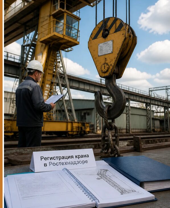 Регистрация крана в Ростехнадзоре в Ульяновске от 15428 р. | Авеста ОТиПБ
